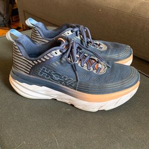Women's HOKA ONE ONE Bondi Running Shoes- worn 2x, sz 7